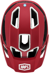 100% Altec Helmet with Fidlock SNAP Magnetic Buckle – Red, Small/Medium, CPSC/CE Approved