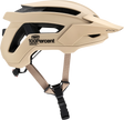 100% Altis Helmet C/E - Tan, Small/Medium Fit - High Density EPS Foam, Multi-Point Visor, and Ventilation System