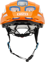 100% Altec Helmet with Fidlock Magnetic Buckle - Orange, Small/Medium Fit for Motorcycle and MTB Safety