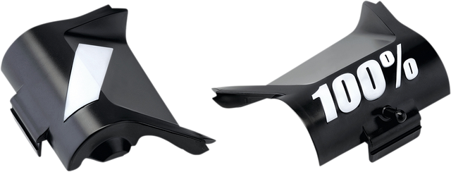 100% Forecast Canister Covers - Black/Fluo Yellow for Mountain Bikes, Part Number 59046-00001 by 100%