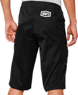 100% R-Core Shorts - Black for Mountain Biking, US 38 - Part No. 40007-00005