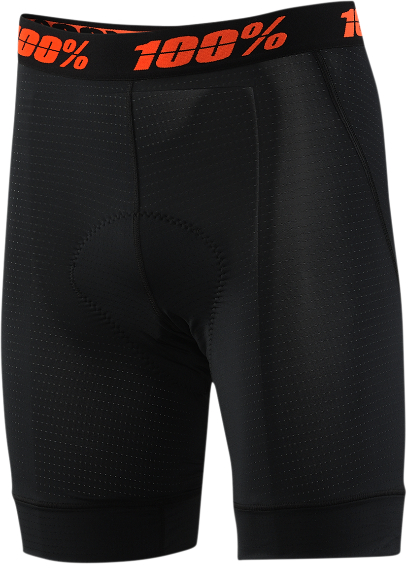 100% Youth Crux Liner Shorts - Black, US 28 - Performance Cycling Apparel