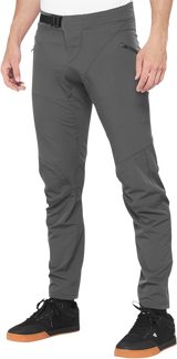 100% Airmatic Pants Charcoal US 30 by 100% - Mountaineering-Inspired Performance Trousers with Adjustable Fit and Mobility Features