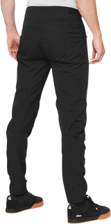 100% Airmatic Pants - Black with Mountaineering-Inspired Features for US 30 Fit