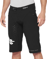 100% R-Core X Shorts in Black - US 38 by 100% (Part Number: 40002-00005) for Mountain Biking and Cycling
