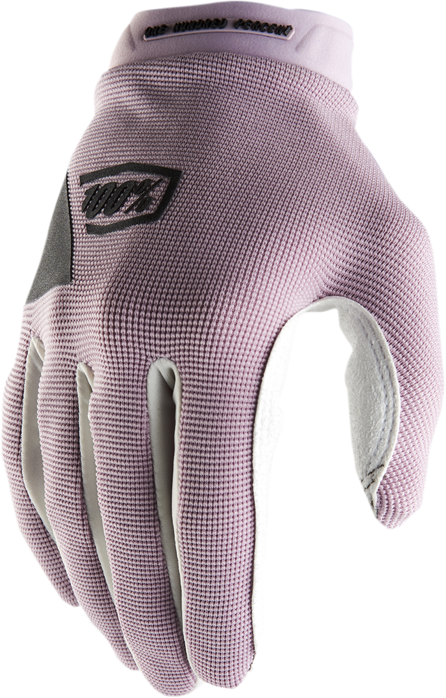 100% Women’s Ridecamp Gloves - Lavender, Size XL - Compatible with Honda, Yamaha, Kawasaki, Suzuki, and Harley-Davidson Motorcycles Part 10013-00014