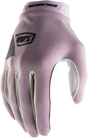 100% Women's Ridecamp Gloves - Lavender - Large | Compatible with Mountain Bikes, Road Bikes, and BMX
