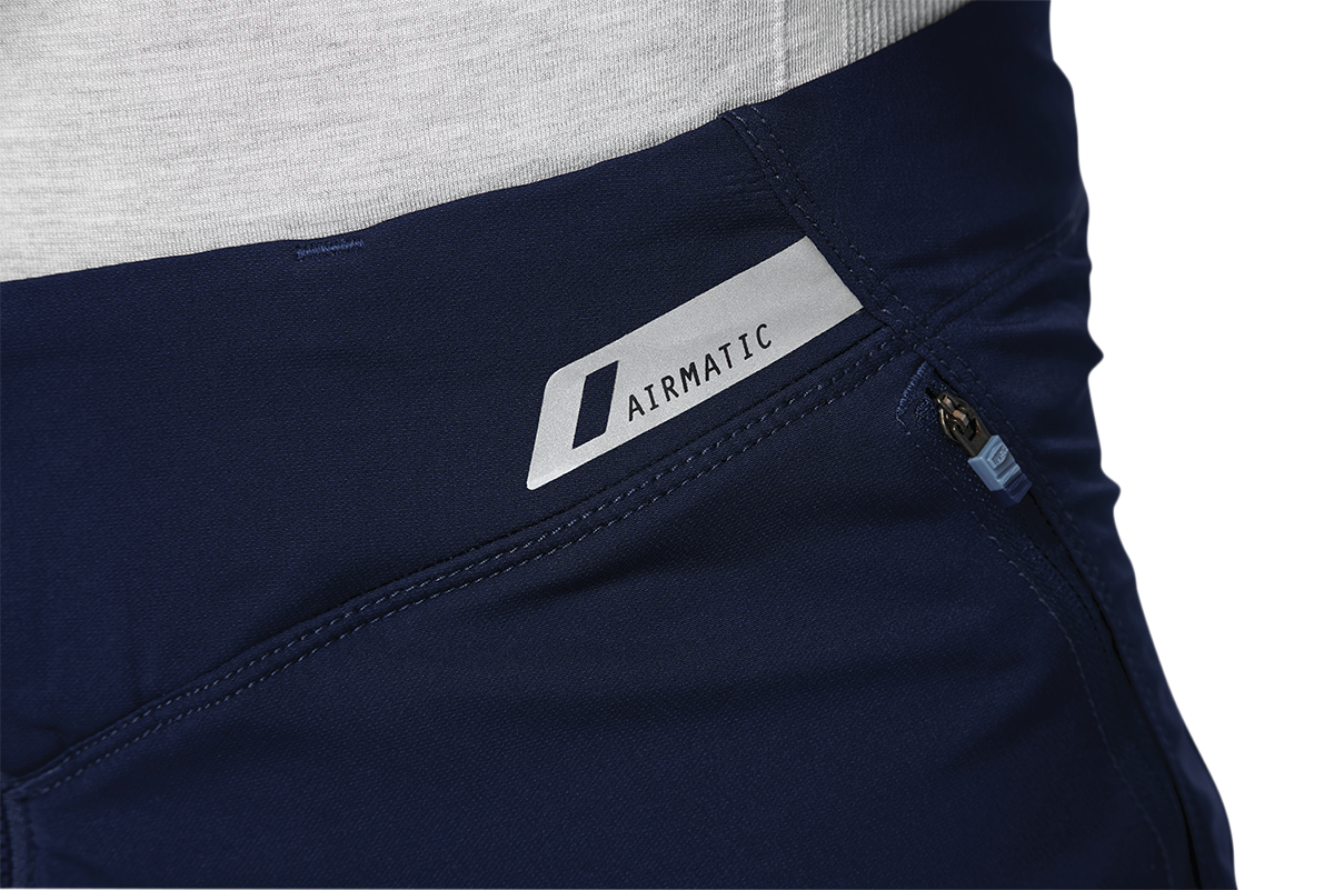 100% Airmatic Shorts - Navy, US Size 32 - Trail and Mountaineering Comfort