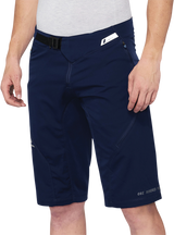 100% Airmatic Shorts - Navy - US 28 | Trail & Mountain Biking Performance