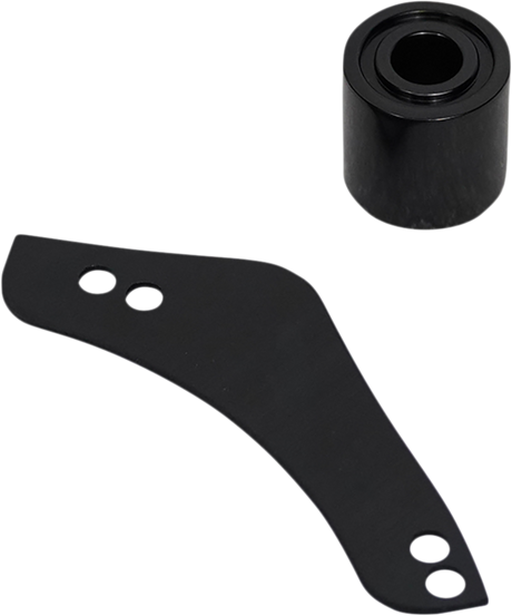 ARLEN NESS Replacement Breather Bolt Cover Plate - Inverted/Method/Clear Tear/Sidekick - Right - Black 600-062