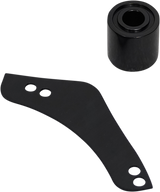 ARLEN NESS Replacement Breather Bolt Cover Plate - Inverted/Method/Clear Tear/Sidekick - Left - Black 600-064