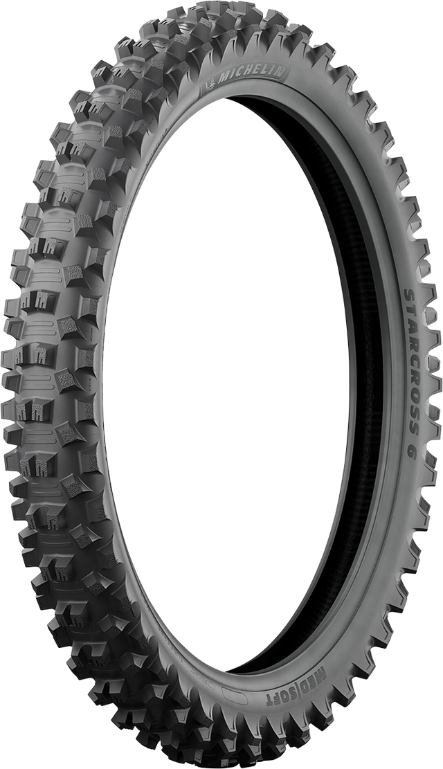 MICHELIN Tire - StarCross 6 Medium Hard - Front - 80/100-21 - 51M 05951