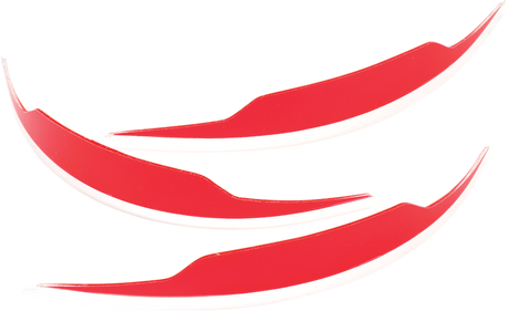 100% Accuri 2 and Strata 2 Forecast Junior Mud Flaps - 3 Pack, Part #59114-00001, Fits Various ATV and Dirt Bike Models