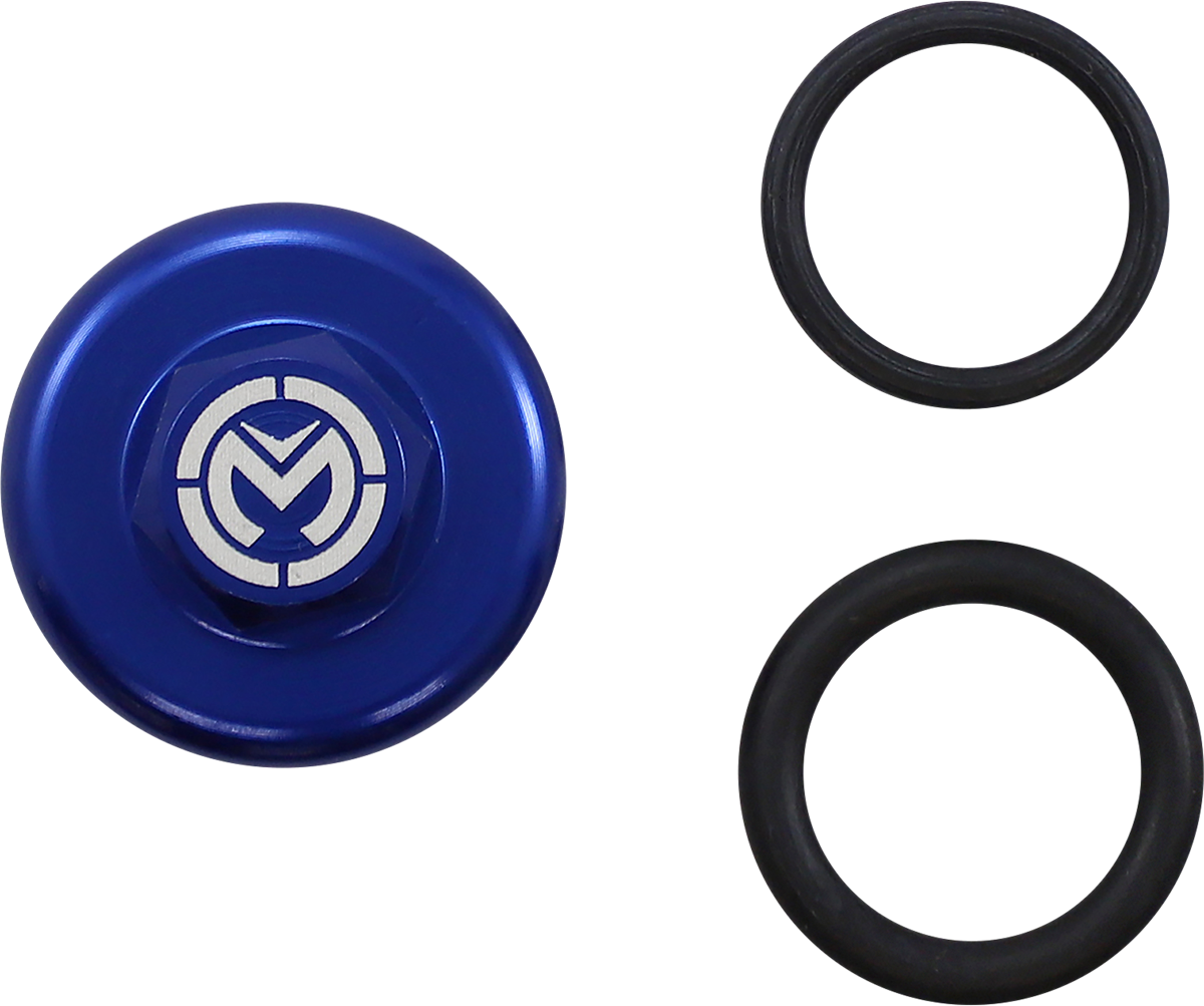 MOOSE OFFROAD Oil Cap - Blue - Yamaha T14-6302L