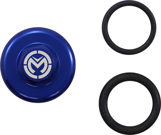 MOOSE OFFROAD Oil Cap - Blue - Yamaha T14-6302L