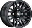ITP Wheel - SS316 - Rear - Machined Black - 14x7 - 4/110 - 2+5 1428561536B