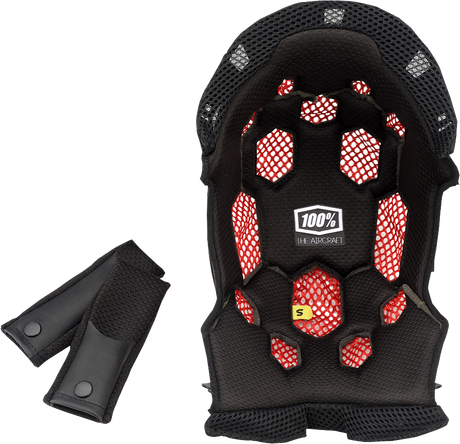 100% Aircraft 2 Crown Liner - Large/Extra Large for Motorcycle Helmets