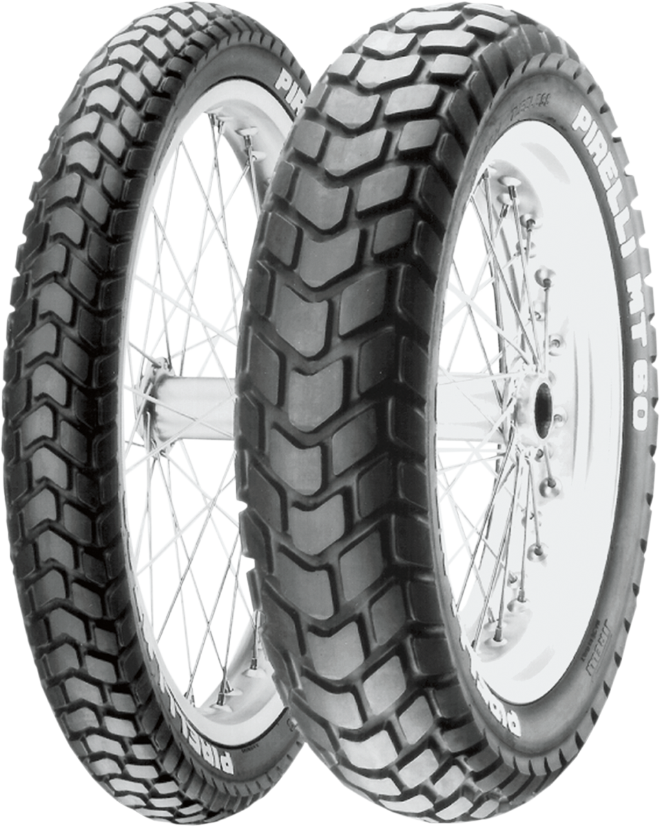 PIRELLI Tire - MT60™ - Front - 90/90-19 - 52P 4056500