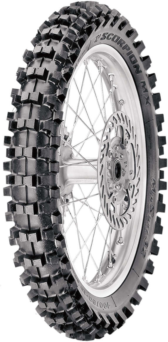 PIRELLI Tire - Scorpion™ MX32 Mid Soft - Rear - 110/90-17 - 60M 4024600