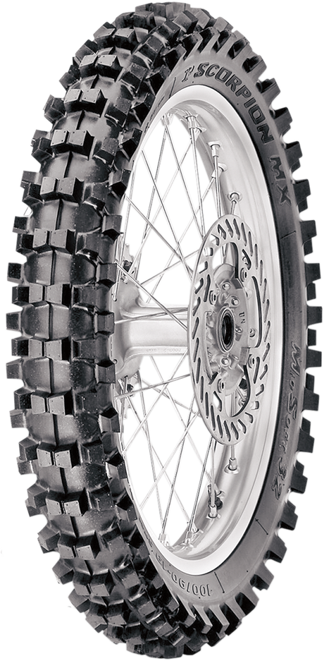 PIRELLI Tire - Scorpion™ MX32 Mid Soft - Front - 60/100-12 - 36M 3841900