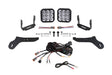 Diode Dynamics 17-20 Ford Raptor SS5 Bumper LED Pod Light Kit - Pro White Driving
