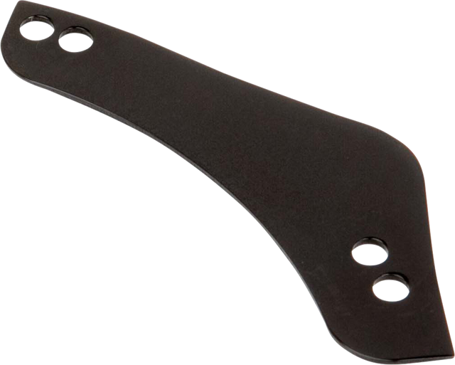 ARLEN NESS Replacement Breather Bolt Cover Plate - Inverted/Method/Clear Tear/Sidekick - Left - Chrome 600-057