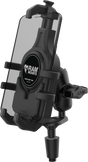 RAM Quick Grip Pro Fork Stem Phone Mount | Compatible with Most Bikes and Motorcycles, 1.27 x 1.78 x 9.53 Inches