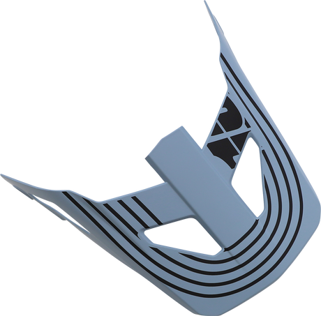 100% Status Visor - Caltec/Gray for 100% Status Helmets (Part #89033-00002)