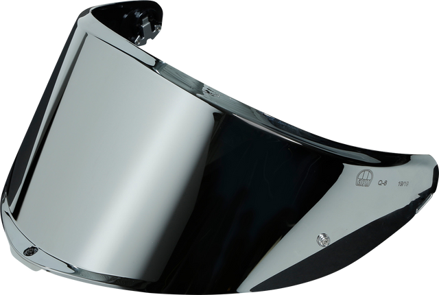 AGV Tourmodular Shield with Pinlock® 120 MaxVision™ for XS-L Helmets - Iridium Silver (Part #20KV33B8N1O07)