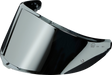 AGV Tourmodular Shield with Pinlock® 120 MaxVision™ - Iridium Silver - XL-2XL Fit for AGV Tourmodular Helmets (Part Number: 20KV33B8N2O07)