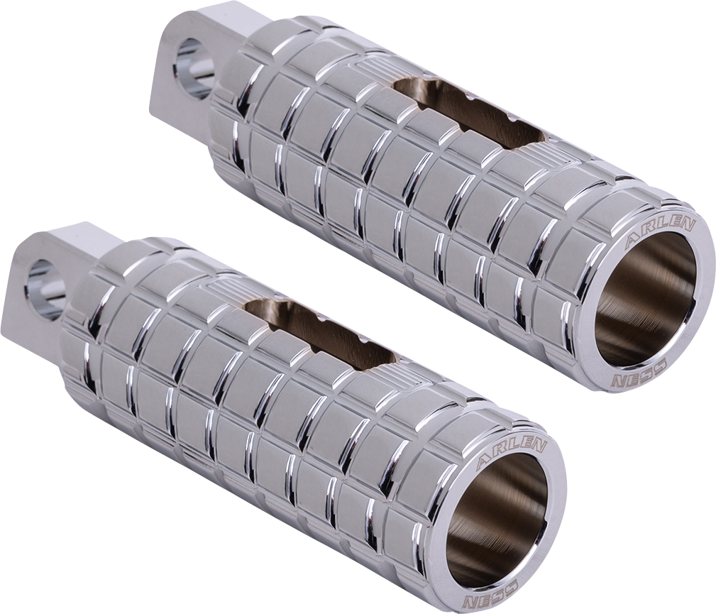ARLEN NESS Foot Pegs - Male - Chrome 400-035