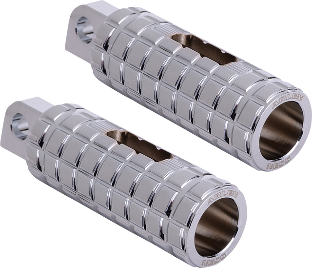ARLEN NESS Foot Pegs - Male - Chrome 400-035