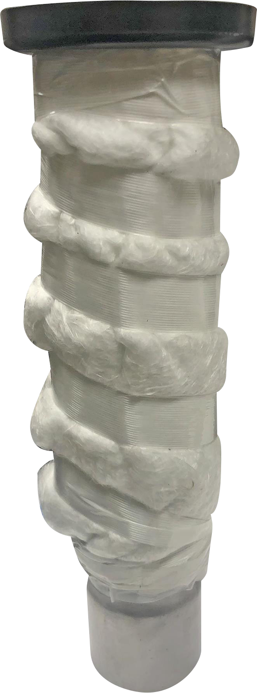 BASSANI XHAUST Quiet Baffle - 2-1/4" x 12-1/4" B22122MSQ