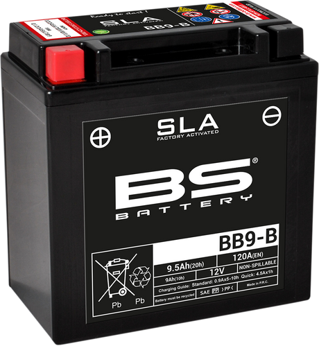 BS BATTERY Battery - BB9-B (YB) 300675