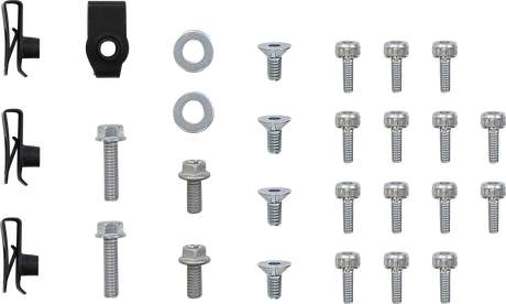 MOOSE OFFROAD Billet Radiator Guards - Silver - Yamaha 12-5102