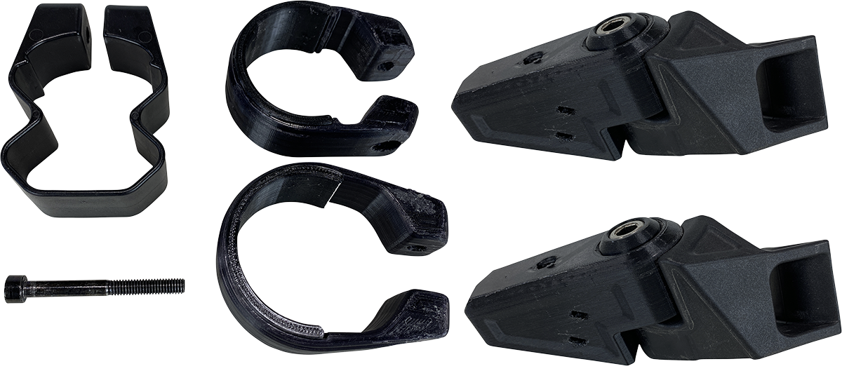 MOOSE OFFROAD Cube Light Mount ESCUBE-2 for All Round Tube & Profiled Roll Cages