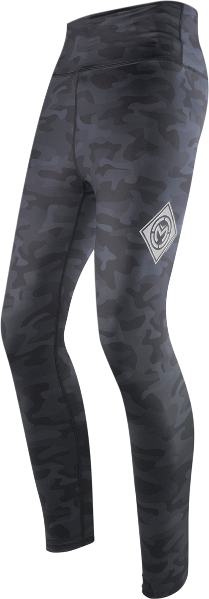 Moose Offroad Women's Insignia Camo Black Leggings - Size Large - Part Number 3011-0061, Fits ATV, UTV, and Off-Road Vehicles