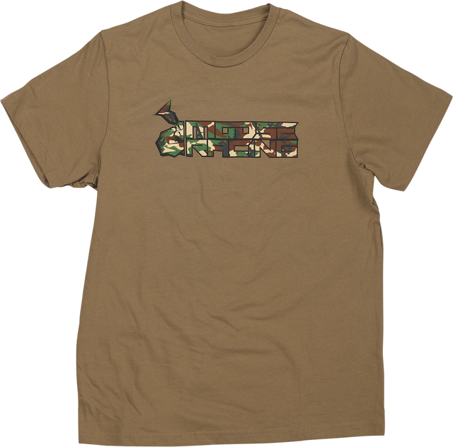 Moose Offroad Youth Camo T-Shirt - Tan - Large - Part Number 3032-3688