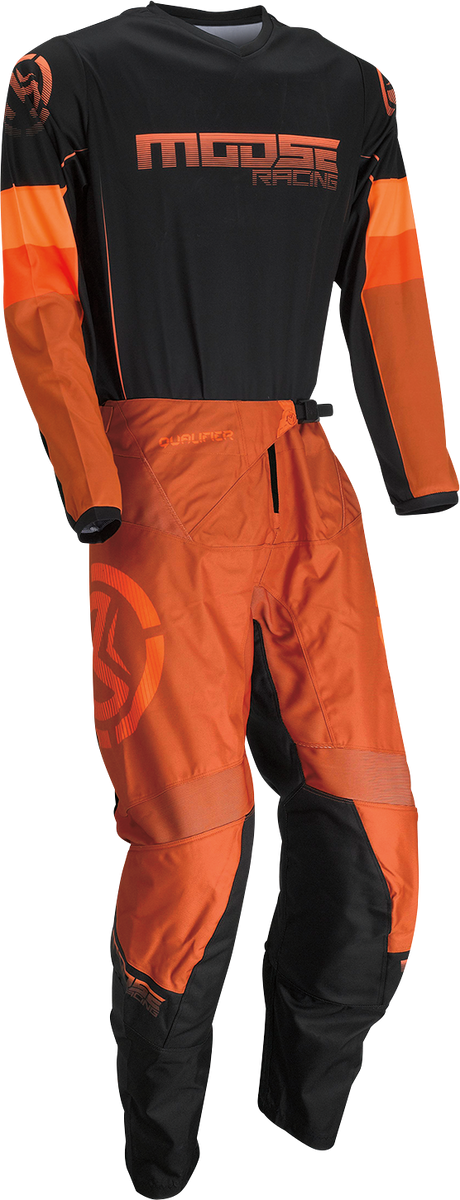 MOOSE OFFROAD Qualifier® Pants - Orange/Gray - US 50 2901-10375