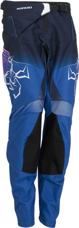 MOOSE OFFROAD Youth Agroid Pants - Pink/Blue - US 28 2903-2266