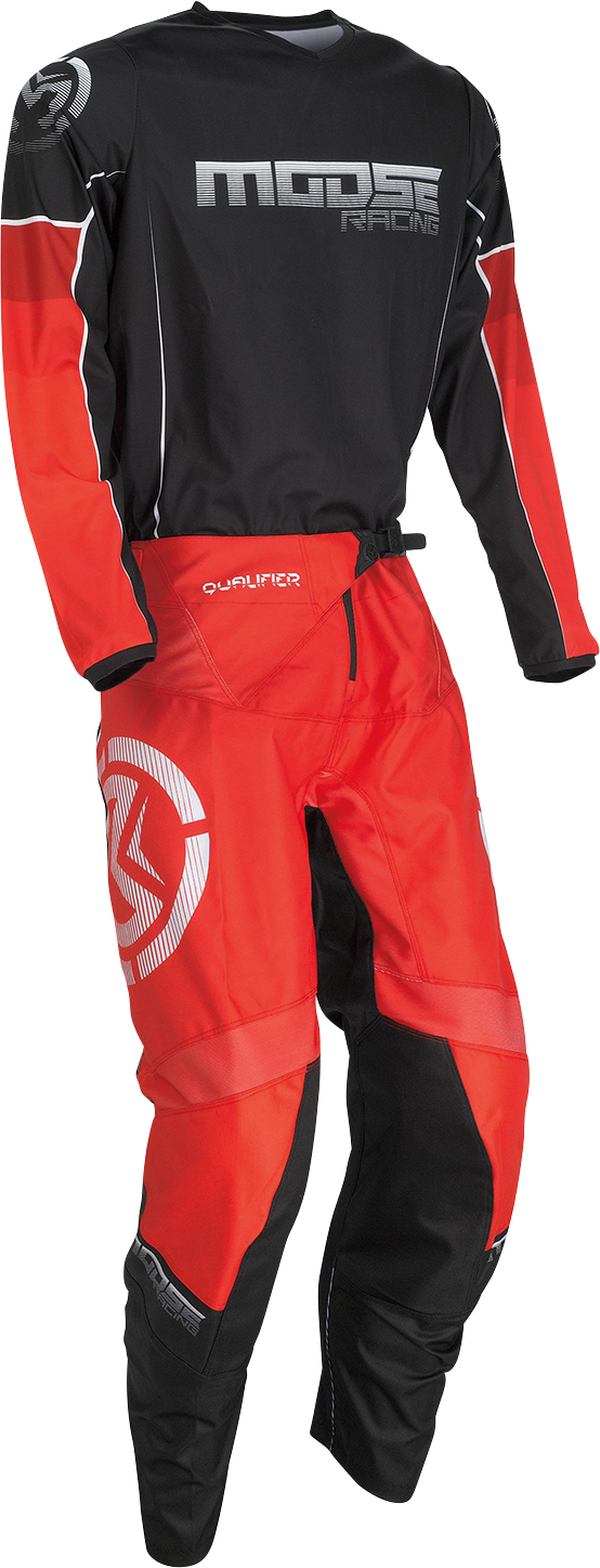 Moose Offroad Qualifier® Pants - Red/Black, US 50 | Durable Off-Road Riding Gear