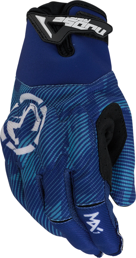 MOOSE OFFROAD MX1™ Gloves - Blue - Medium 3330-7370