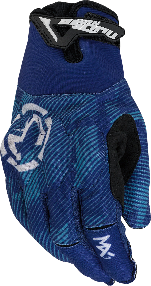 MOOSE OFFROAD MX1™ Gloves - Blue - Medium 3330-7370