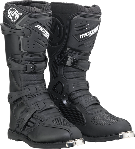 MOOSE OFFROAD Qualifier Boots - Black - Size 7 3410-2581