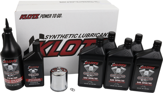 KLOTZ OIL Premium Oil Change Kit - Sportster KH-110