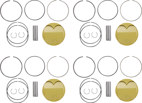 JE PISTONS Piston Kit - 84.00 mm - 13.5:1 CR - Suzuki GSX1300R '99-'07 379438