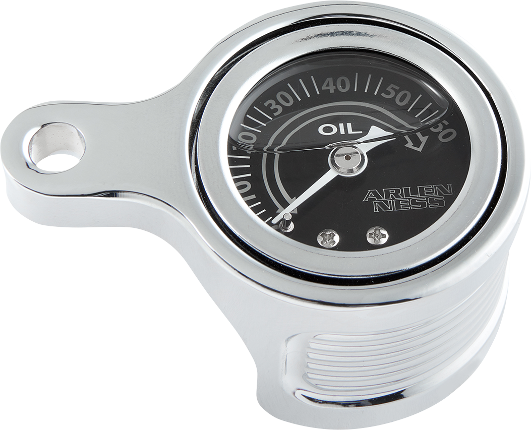ARLEN NESS Oil Pressure Gauge Kit - Method® - Chrome 610-100