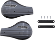 MOOSE OFFROAD Contour 2 Deflector Handguards with Mounting Kit for ATV and UTV - Gray 51-227