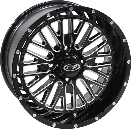 ITP Wheel - Momentum - Front/Rear - Black/Milled - 15x7 - 4/110 - 4+3 (+10 mm) 1522737731B