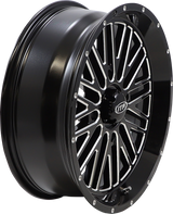 ITP Wheel - Momentum - Front/Rear - Black/Milled - 18x6.5 - 4/156 - 4+2.5 (+10 mm) 1822743731B